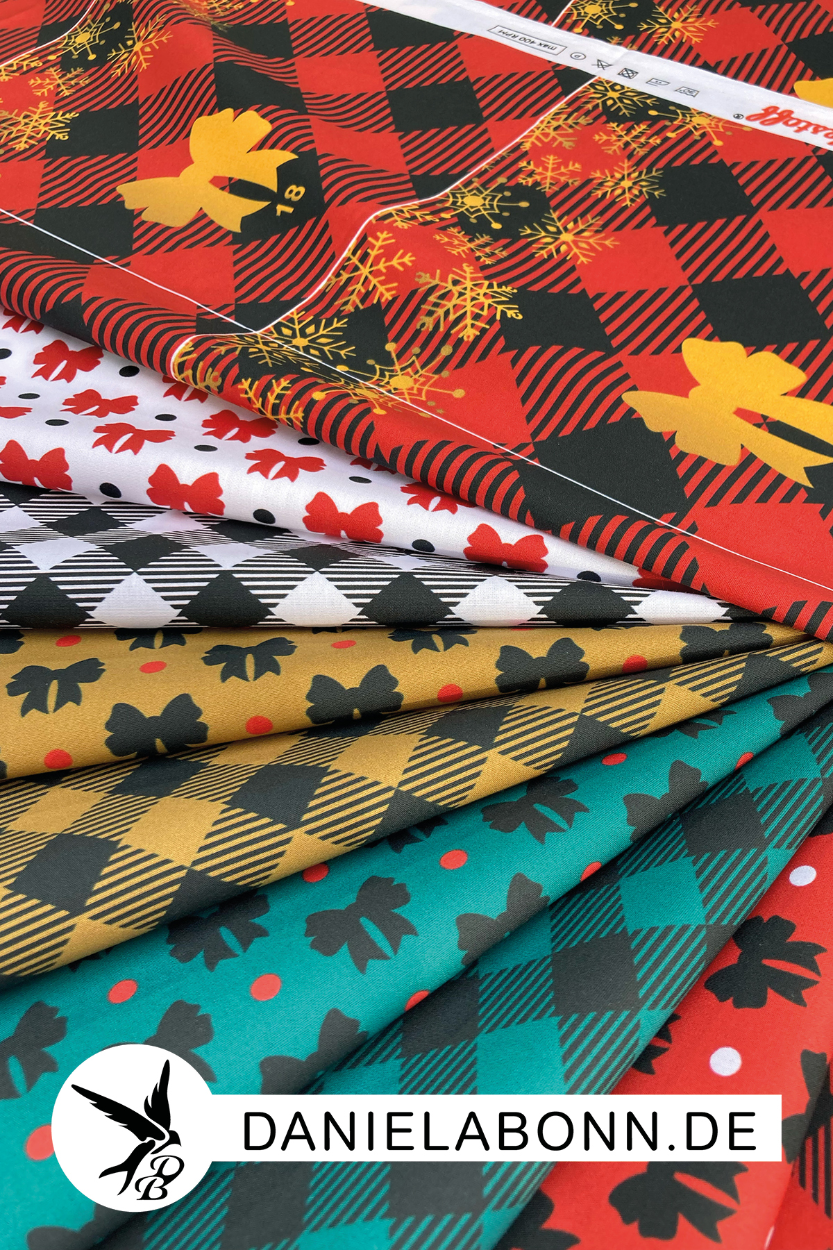Stoffkollektion zum Nähen Classic Christmas by Daniela Bonn